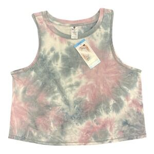 90 Degree by Reflex Grey Purple Tank XL